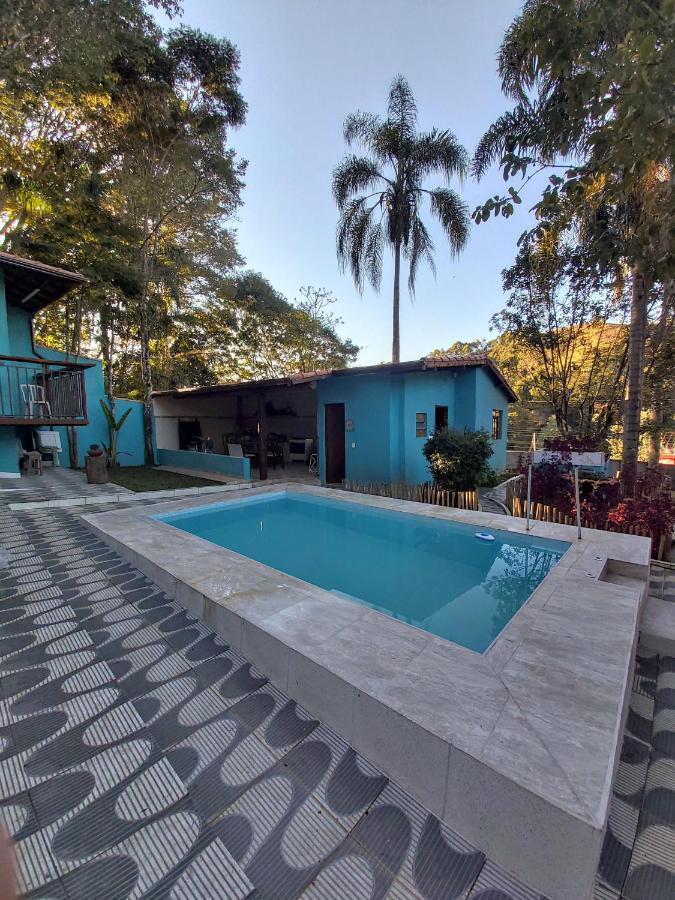 Chalé pavão azul Hotel Cunha Esterno foto