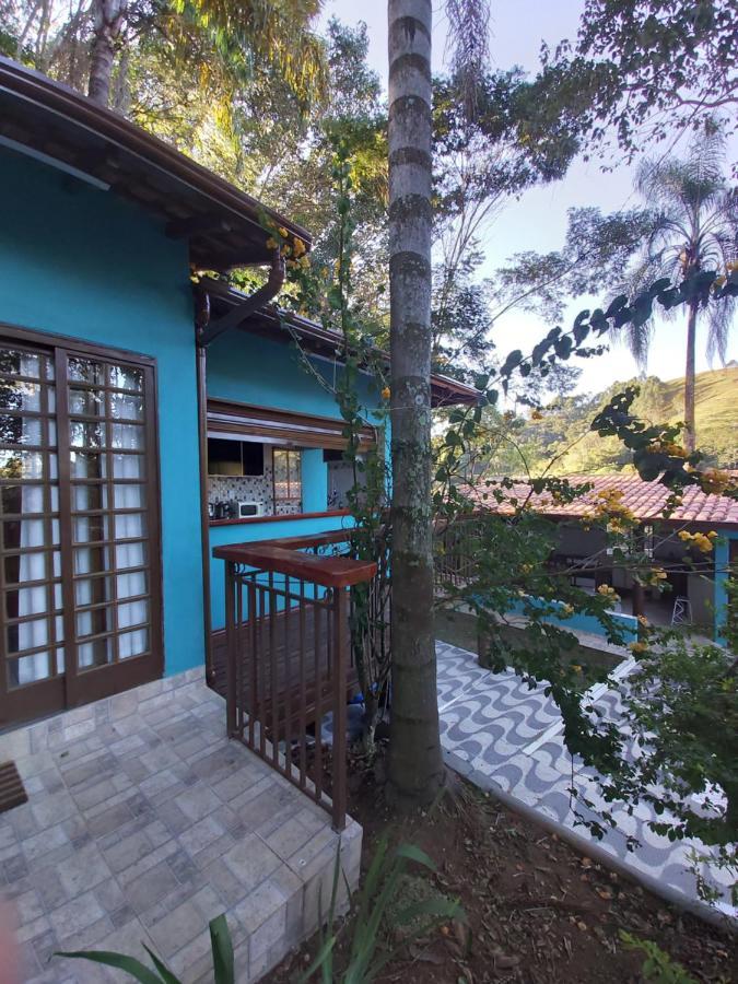 Chalé pavão azul Hotel Cunha Esterno foto
