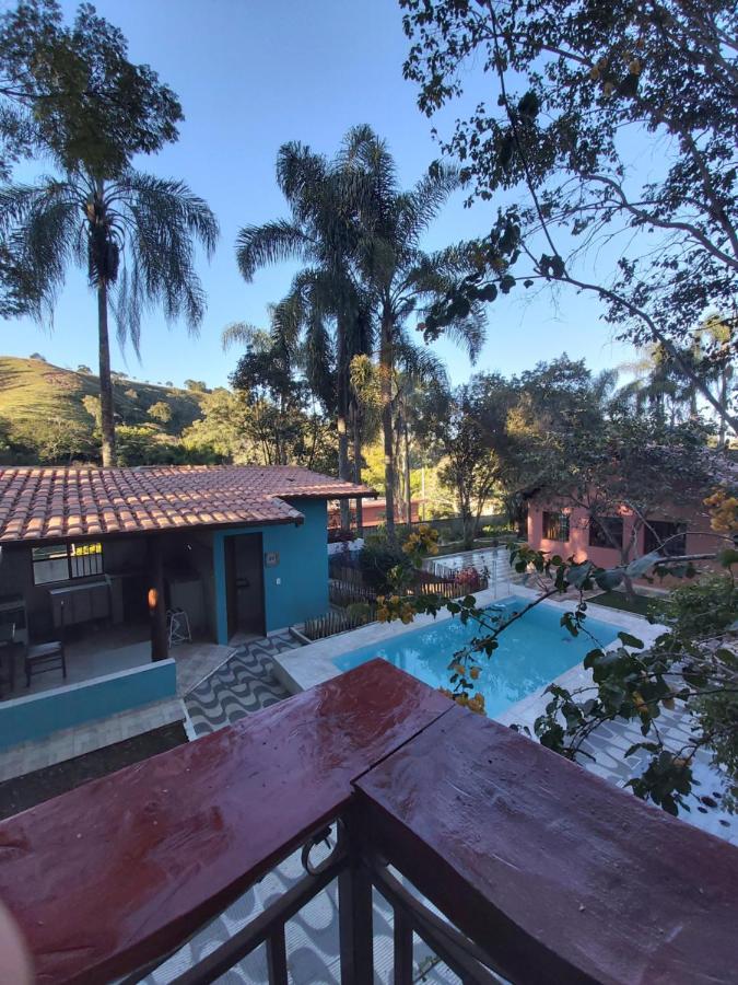 Chalé pavão azul Hotel Cunha Esterno foto