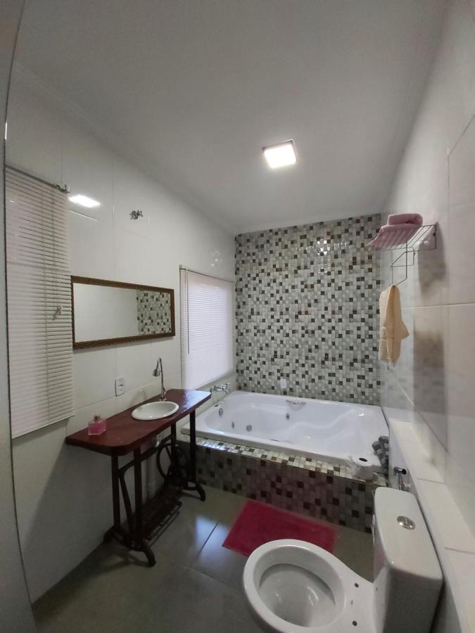 Chalé pavão azul Hotel Cunha Esterno foto
