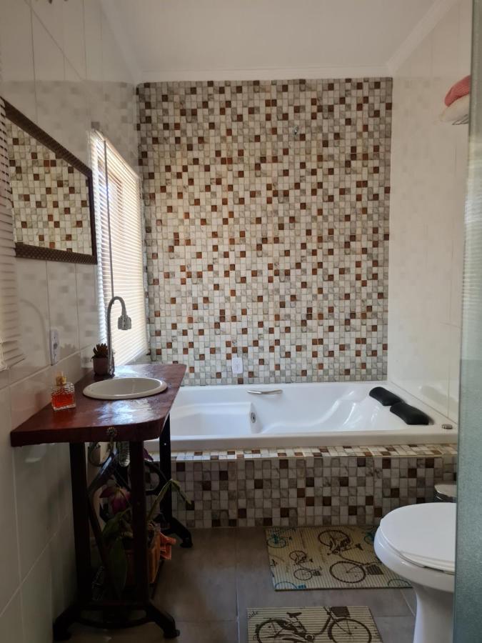 Chalé pavão azul Hotel Cunha Esterno foto
